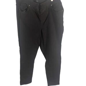 Maurices Black Pull on Jeggings Sz 22 Short